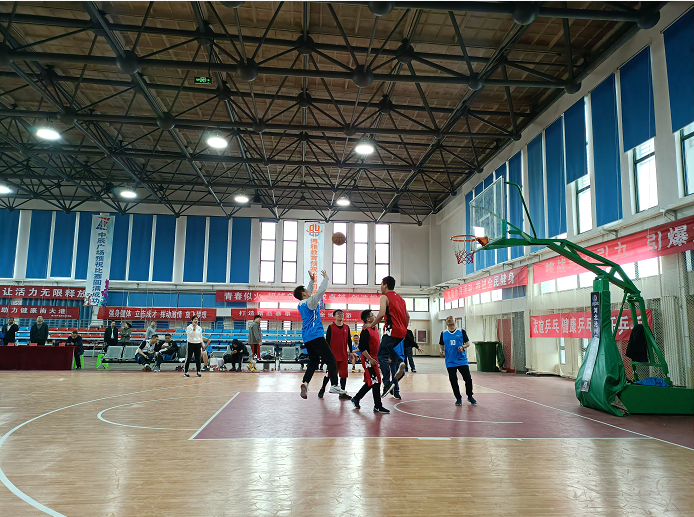 運動快樂 共筑和諧 ——南大港公司舉辦籃球邀請賽